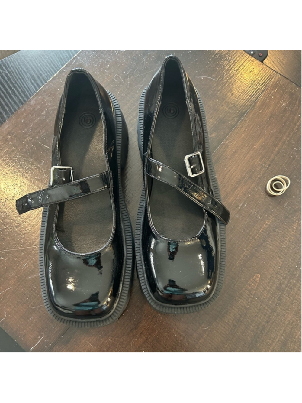 Black Patent Leather Womans Mary Jane Shoes. Urban outfitters urban outfitters 9